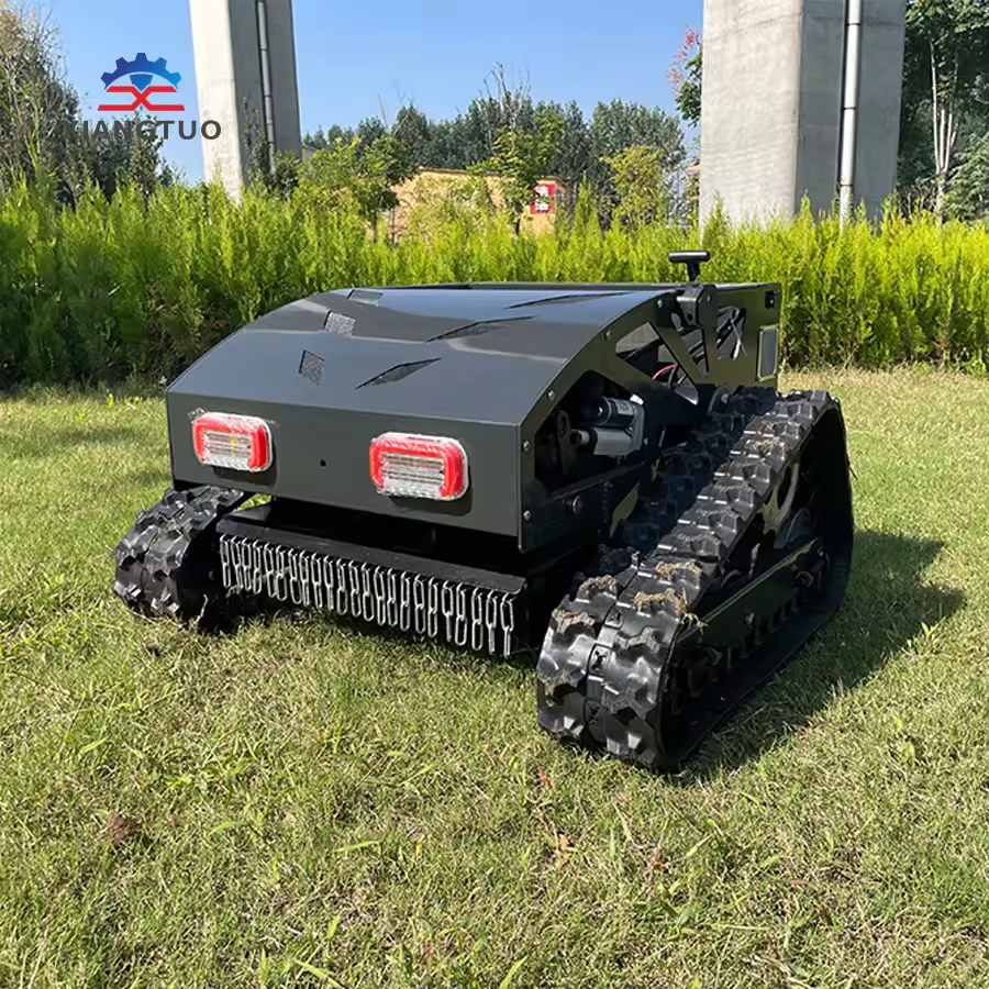 CE Approved High Quality Self-Propelled Robot Flail Lawn Mower for Paddy Fields 196cc Cordless Industrial DIY Remote Control