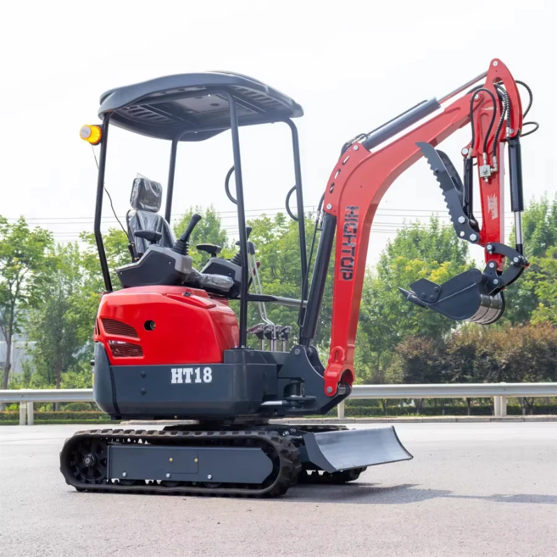 best selling mini 1.8ton excavator free door to door shipping machine hydraulic multifunctional small excavator for farm