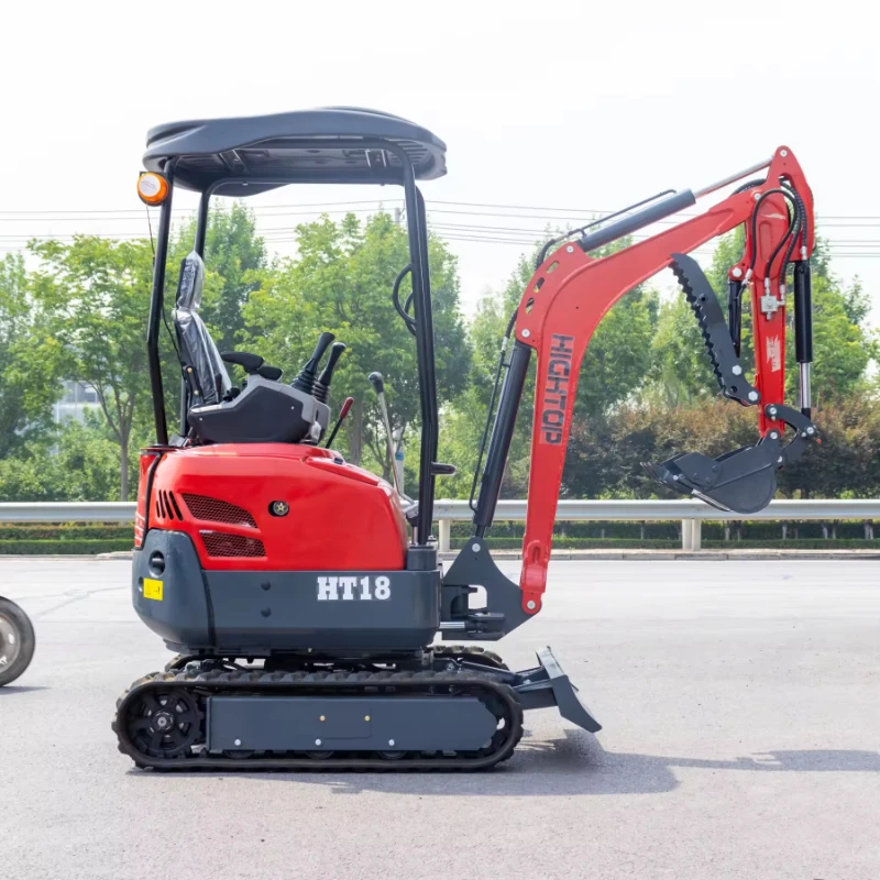 best selling mini 1.8ton excavator free door to door shipping machine hydraulic multifunctional small excavator for farm