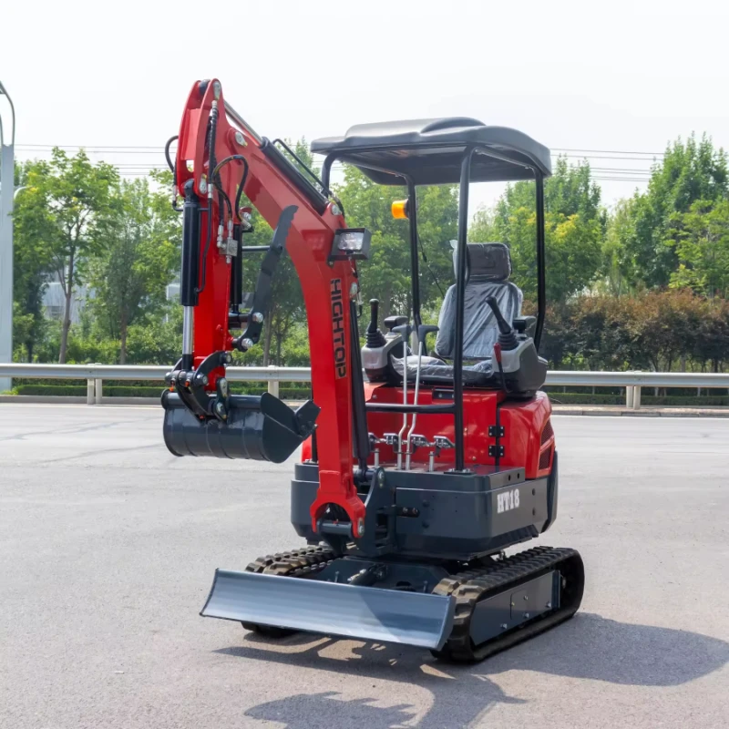 best selling mini 1.8ton excavator free door to door shipping machine hydraulic multifunctional small excavator for farm